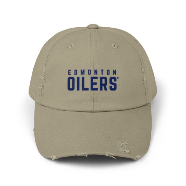 Edmonton Oilers Unisex Distressed Cap - Image 9
