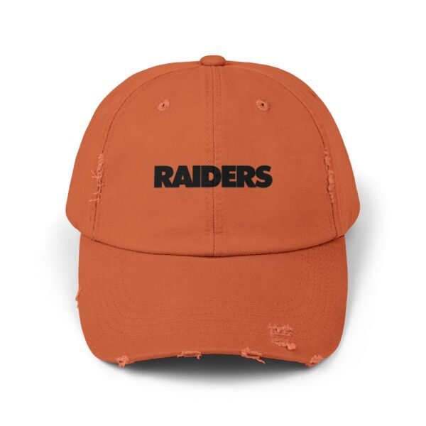 Las Vegas Raiders Unisex Distressed Cap - Image 5