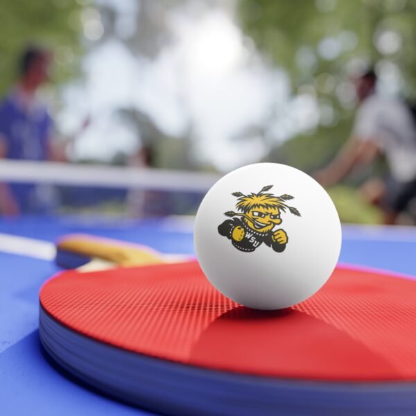 Wichita State Shockers Ping Pong Balls, 6 pcs - Image 3