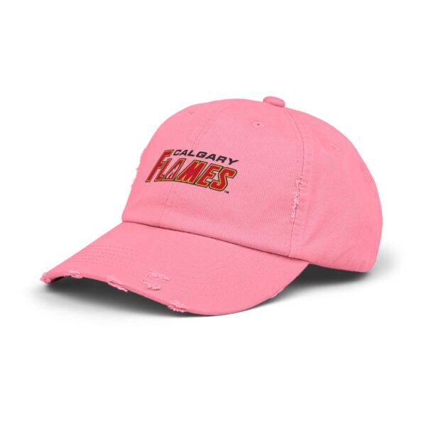 Calgary Flames Unisex Distressed Cap - Image 18