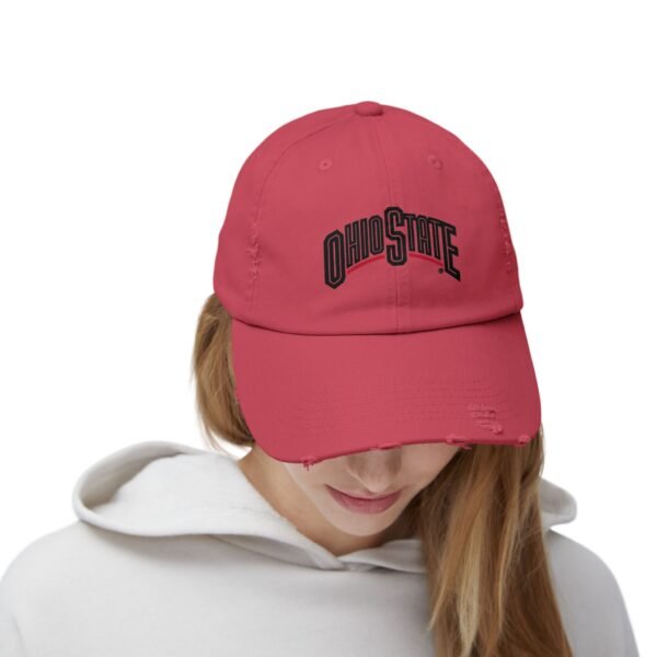 Ohio State Buckeyes Unisex Distressed Cap - Image 24