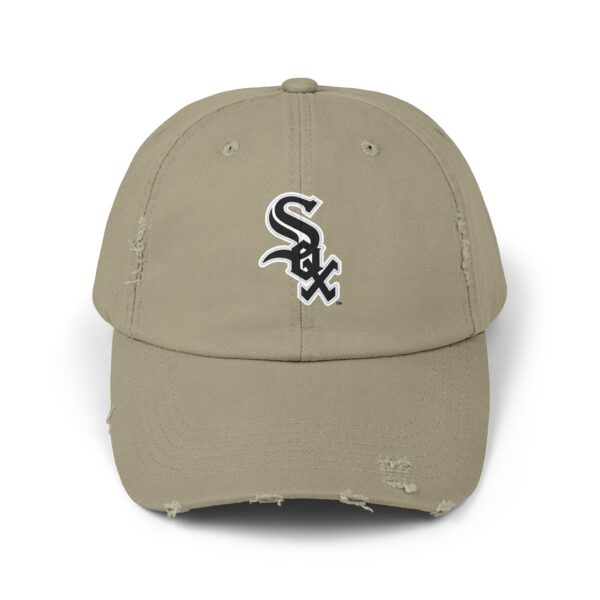 Chicago White Sox Unisex Distressed Cap - Image 9