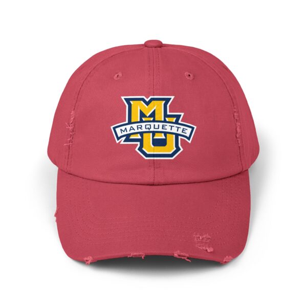 Marquette Golden Eagles Unisex Distressed Cap - Image 21