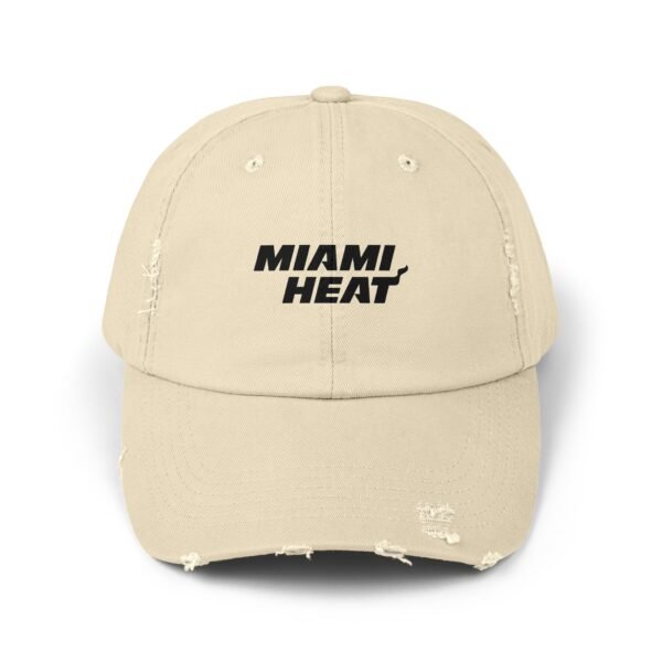 Miami Heat Unisex Distressed Cap