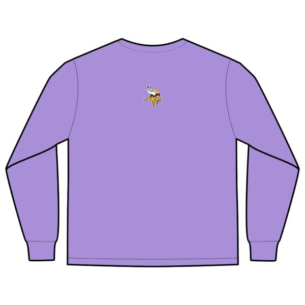 Minnesota Vikings Unisex Long Sleeve Pocket T-Shirt - Image 10