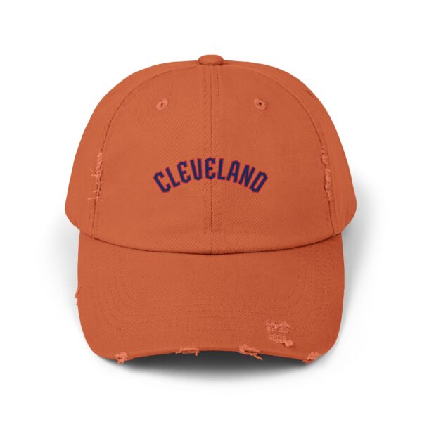 Cleveland Guardians Unisex Distressed Cap - Image 5