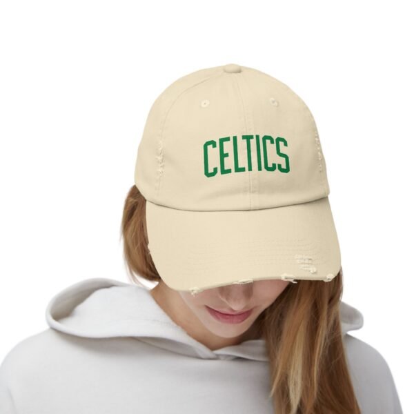 Boston Celtics Unisex Distressed Cap - Image 4