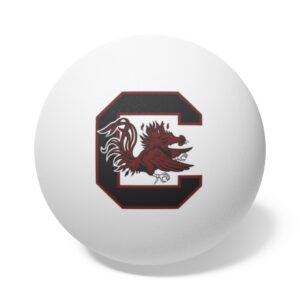 South Carolina Gamecocks Ping Pong Balls, 6 pcs