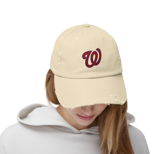 Washington Nationals Unisex Distressed Cap - Image 4