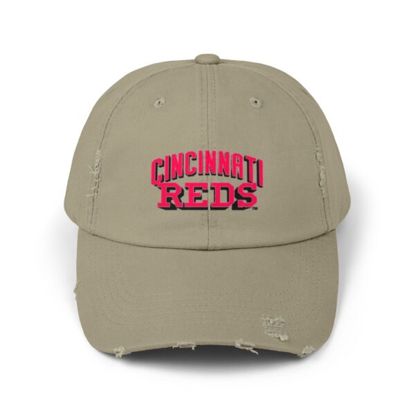 Cincinnati Reds Unisex Distressed Cap - Image 9