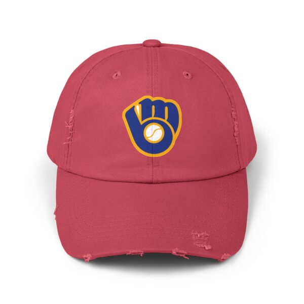 Milwaukee Brewers Unisex Distressed Cap - Image 21