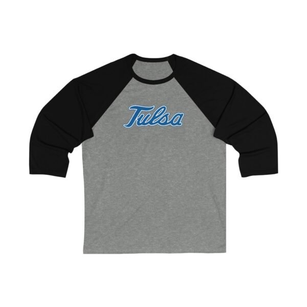 Tulsa Golden Hurricane Unisex 3/4 Sleeve Baseball Tee