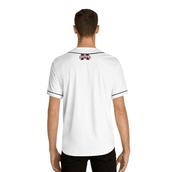 Mississippi State Bulldogs Men's Baseball Jersey - Image 4