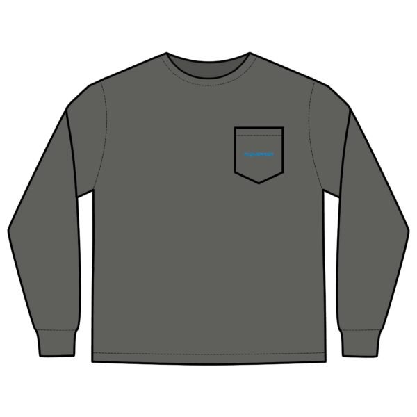Los Angeles Chargers Unisex Long Sleeve Pocket T-Shirt - Image 5