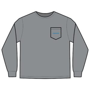 Los Angeles Chargers Unisex Long Sleeve Pocket T-Shirt