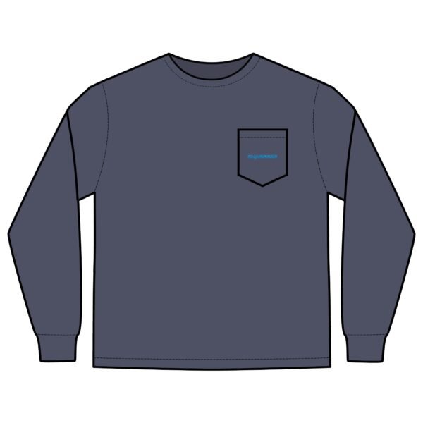 Los Angeles Chargers Unisex Long Sleeve Pocket T-Shirt - Image 11
