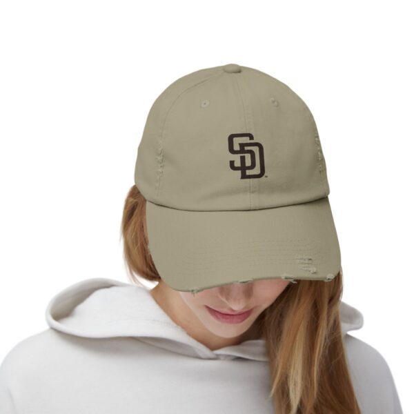 San Diego Padres Unisex Distressed Cap - Image 12