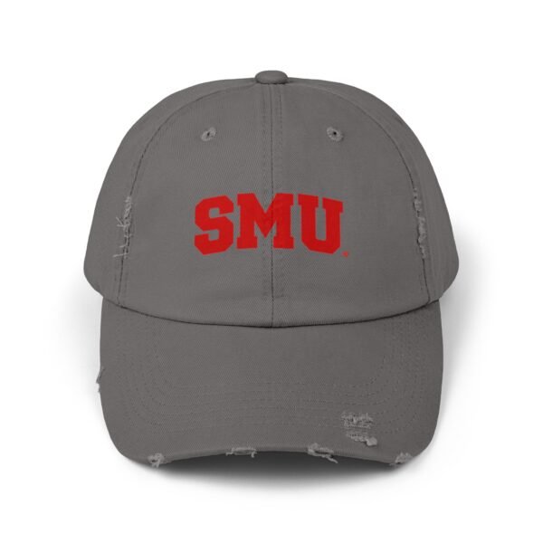 SMU Mustangs Unisex Distressed Cap - Image 13