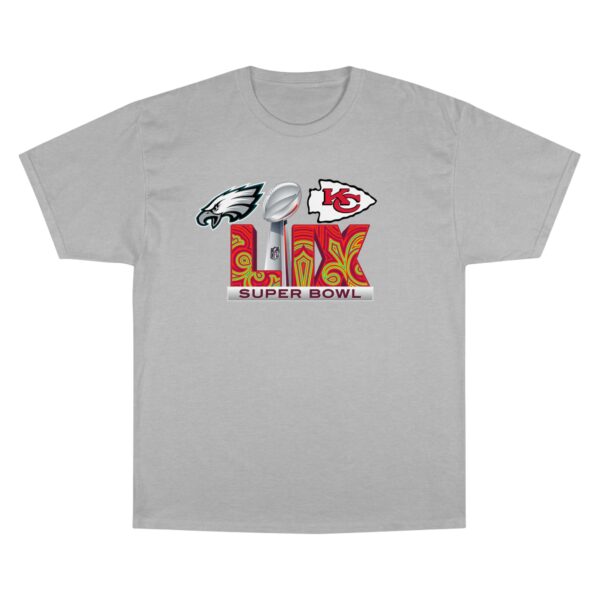 Kansas City Chiefs vs Philadelphia Eagles 2025 Super Bowl LIX Champion T-Shirt - Image 5