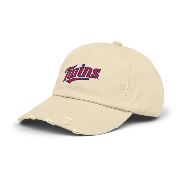 Minnesota Twins Unisex Distressed Cap - Image 2