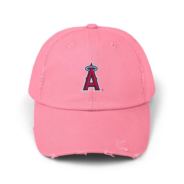 Los Angeles Angels Unisex Distressed Cap - Image 17