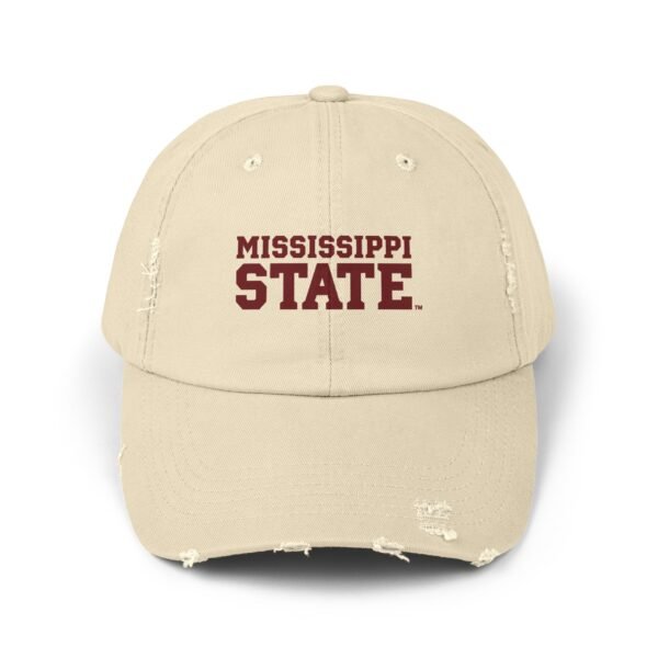 Mississippi State Bulldogs Unisex Distressed Cap
