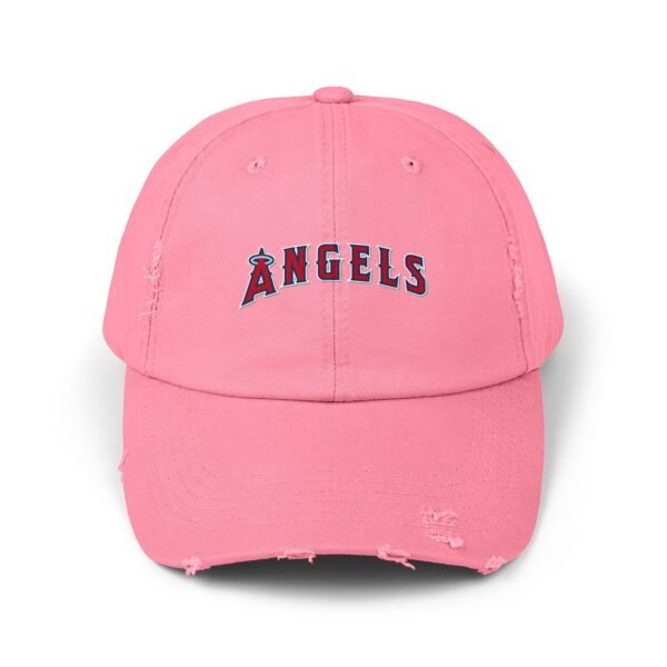 Los Angeles Angels Unisex Distressed Cap - Image 17