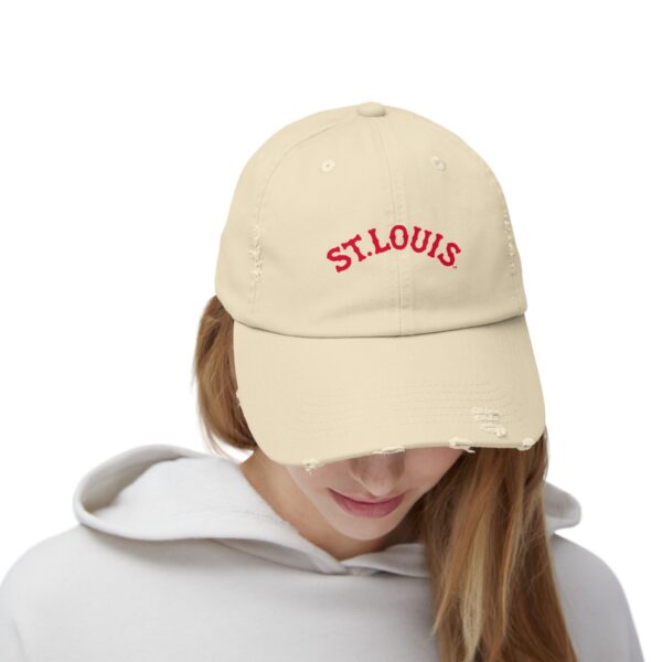 St. Louis Cardinals Unisex Distressed Cap - Image 4