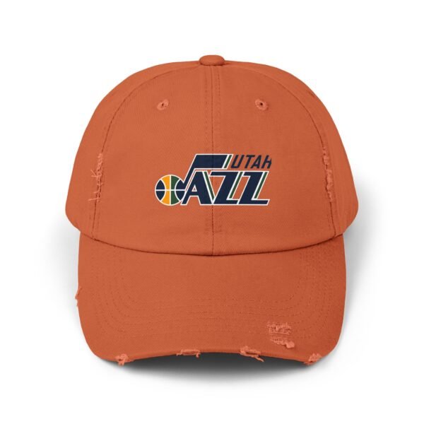 Utah Jazz Unisex Distressed Cap - Image 5