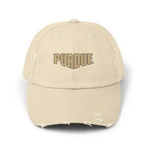 Purdue Boilermakers Unisex Distressed Cap