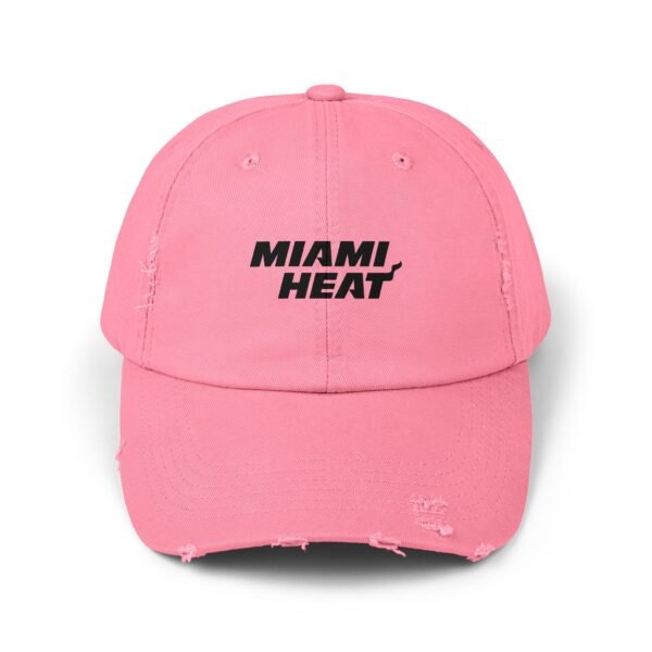 Miami Heat Unisex Distressed Cap - Image 17