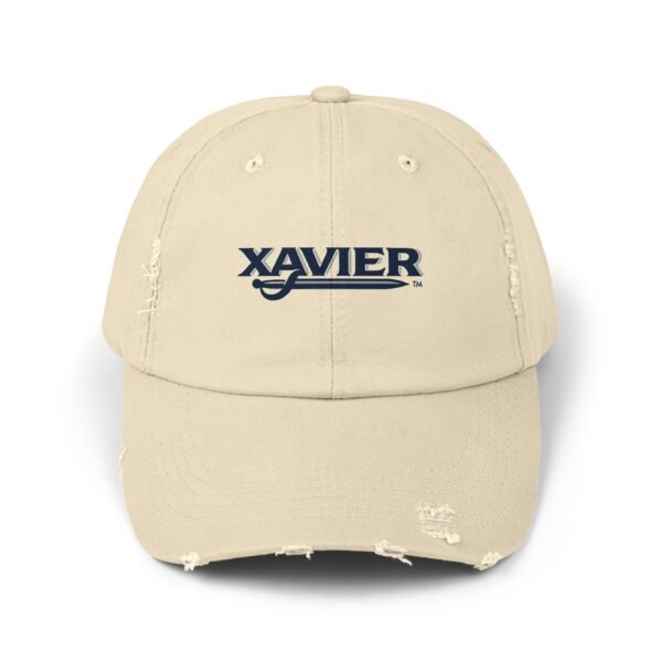 Xavier Musketeers Unisex Distressed Cap