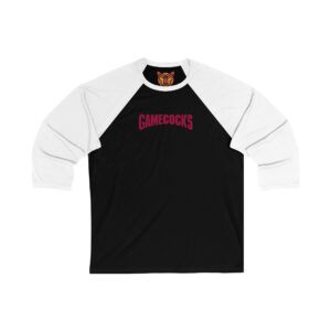 South Carolina Gamecocks Unisex 3/4 Sleeve Baseball Tee