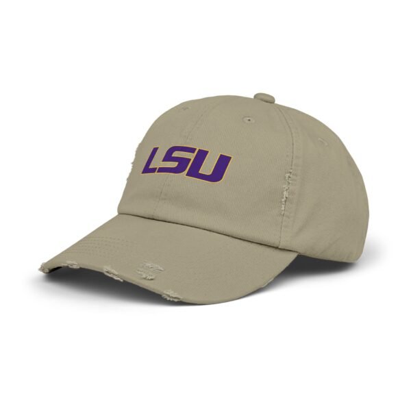 LSU Tigers Unisex Distressed Cap - Image 6