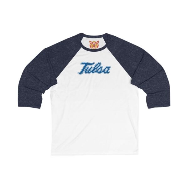 Tulsa Golden Hurricane Unisex 3/4 Sleeve Baseball Tee