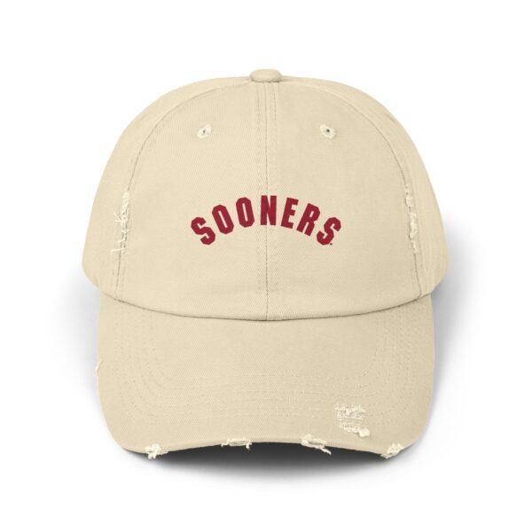 Oklahoma Sooners Unisex Distressed Cap