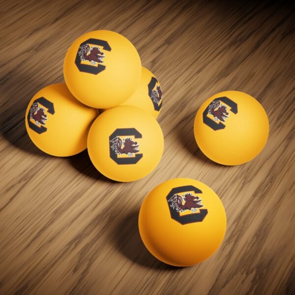 South Carolina Gamecocks Ping Pong Balls, 6 pcs - Image 8