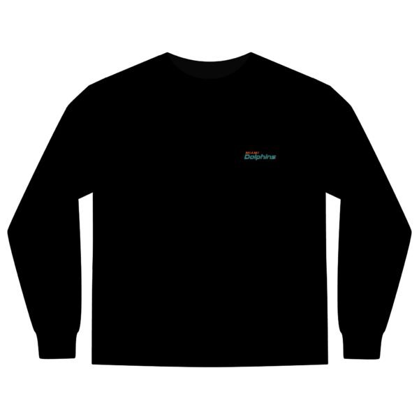 Miami Dolphins Unisex Long Sleeve Pocket T-Shirt