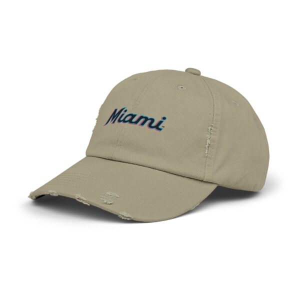 Miami Marlins Unisex Distressed Cap - Image 10