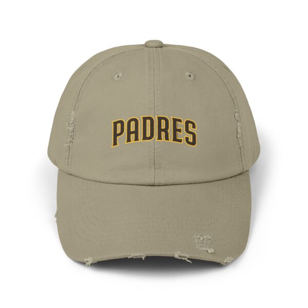 San Diego Padres Unisex Distressed Cap - Image 9