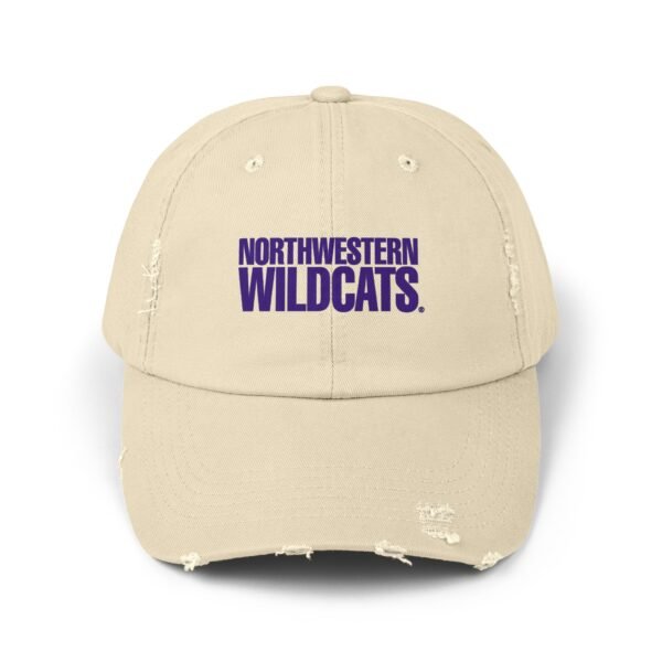 Northwestern Wildcats Unisex Distressed Cap