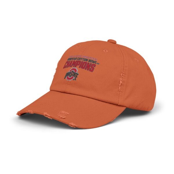 Ohio State Buckeyes 2025 National Champions Unisex Distressed Cap - Image 6