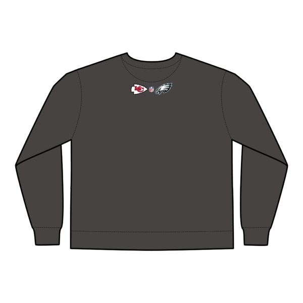 Kansas City Chiefs vs Philadelphia Eagles 2025 Super Bowl LIX Unisex ComfortWash® Garment Dyed Crewneck Sweatshirt - Image 2