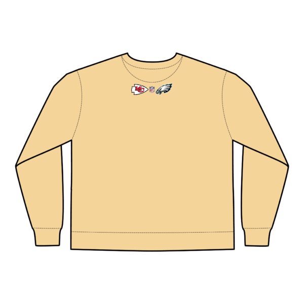 Kansas City Chiefs vs Philadelphia Eagles 2025 Super Bowl LIX Unisex ComfortWash® Garment Dyed Crewneck Sweatshirt - Image 4