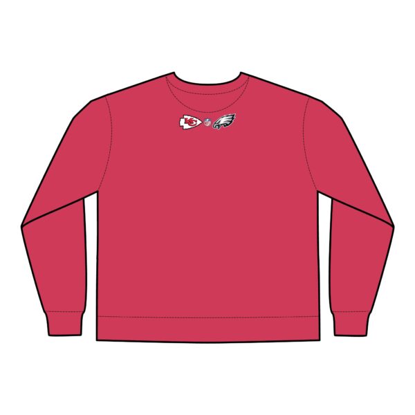 Kansas City Chiefs vs Philadelphia Eagles 2025 Super Bowl LIX Unisex ComfortWash® Garment Dyed Crewneck Sweatshirt - Image 12