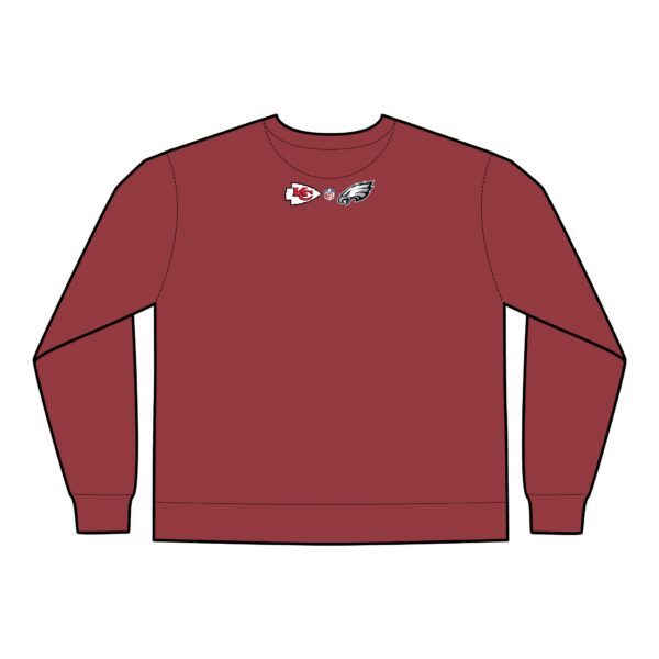 Kansas City Chiefs vs Philadelphia Eagles 2025 Super Bowl LIX Unisex ComfortWash® Garment Dyed Crewneck Sweatshirt - Image 14