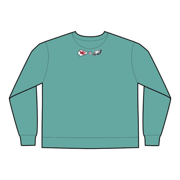 Kansas City Chiefs vs Philadelphia Eagles 2025 Super Bowl LIX Unisex ComfortWash® Garment Dyed Crewneck Sweatshirt - Image 22