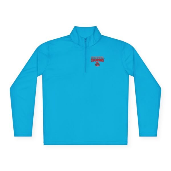 Ohio State Buckeyes 2025 National Champions Unisex Quarter-Zip Pullover - Image 9