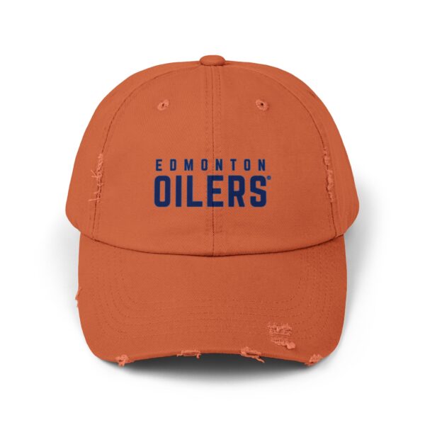 Edmonton Oilers Unisex Distressed Cap - Image 5