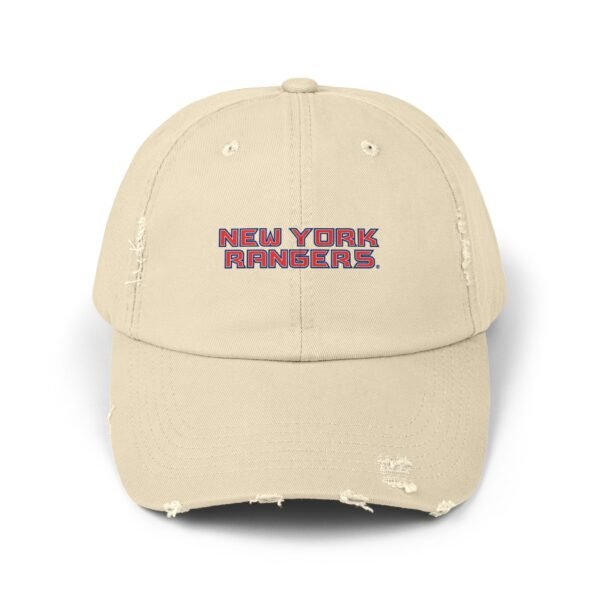 New York Rangers Unisex Distressed Cap